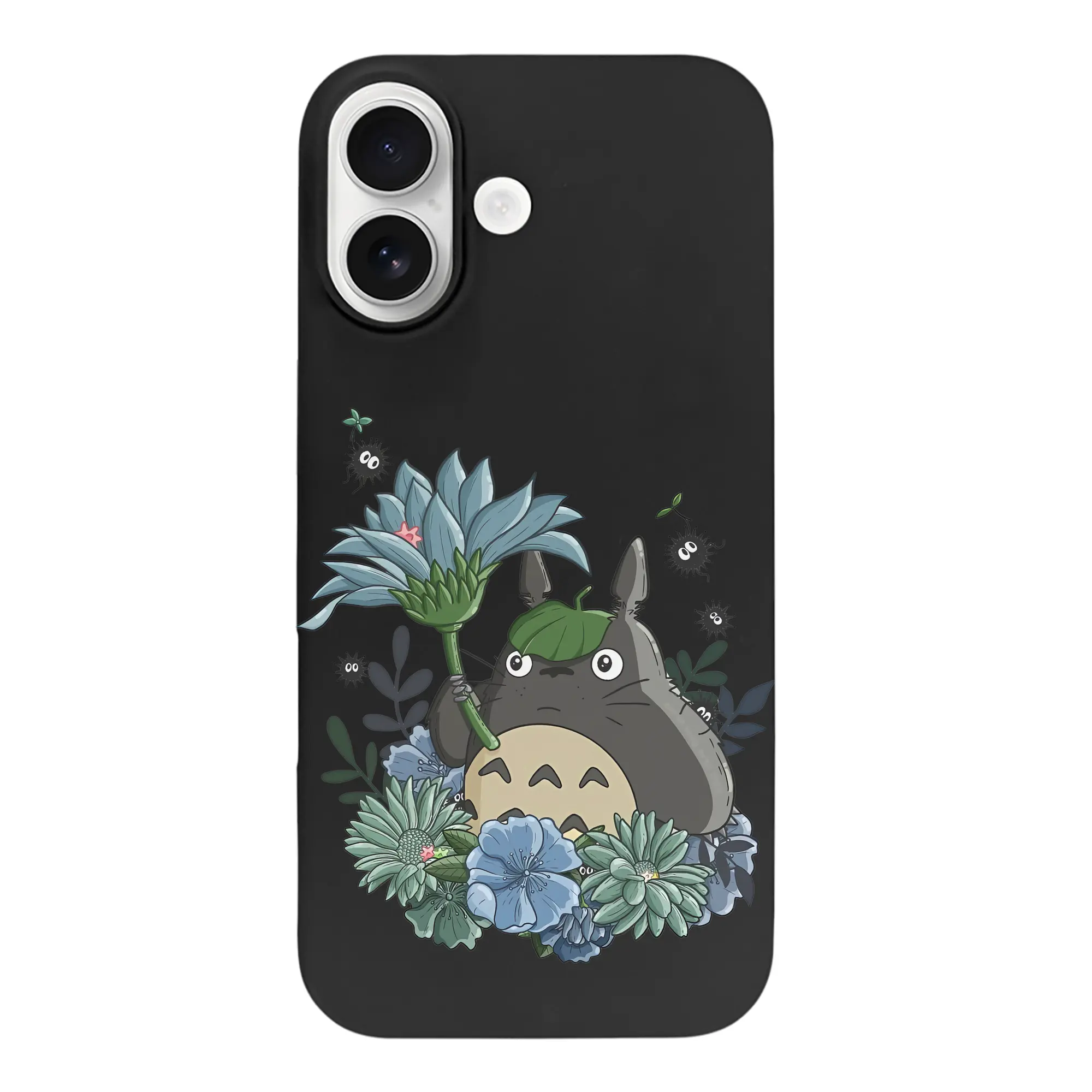 となりのトトロ グッズ トトロ - iPhone 17 シリーズ シリコンケース 薄型 耐衝撃 指紋防止 ソフトタッチカバー 精密フィット 傷防止 保護ケース iPhone 17/17 Air/17 Pro/17 Pro Max 対応